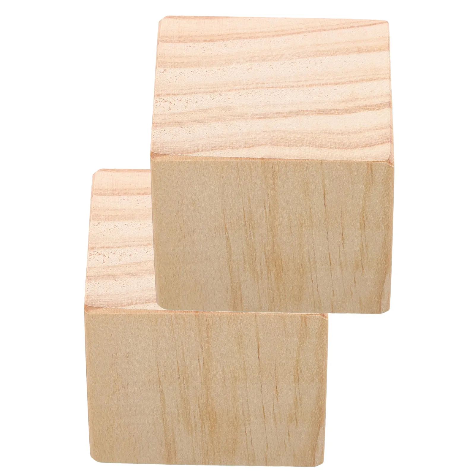 

2Pcs Bed Risers Heavy Duty Sturdy Wooden Furniture Lift Anti Slip Couch Sofa Risers for Bed Frame Desk Table Legs