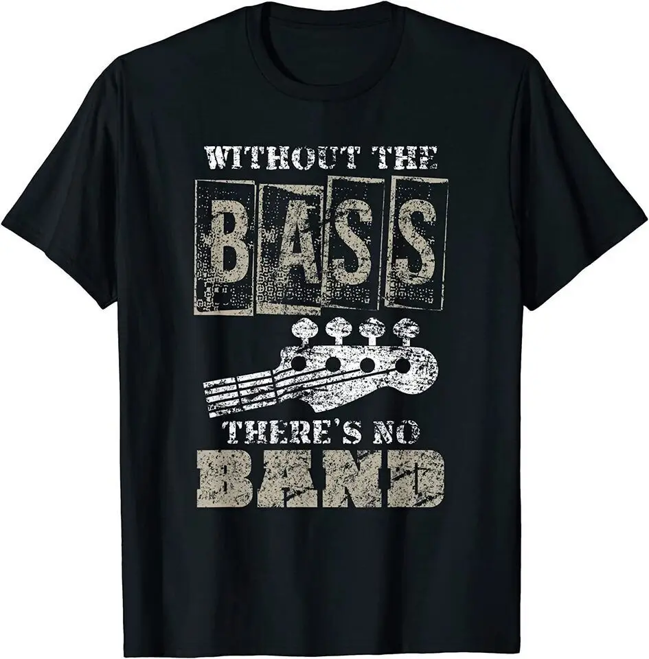 New Music Lover Gift Idea Bass Player Bass Guitar Unisex Funny T-Shirt USA Tee