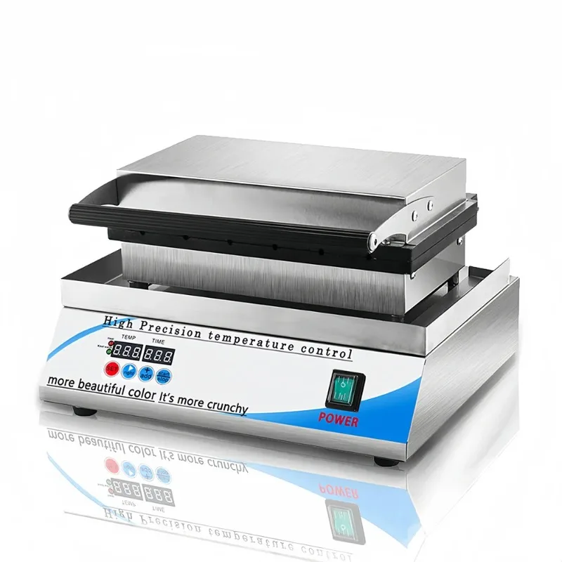 【Seller's Recommendation】Digital Temperature Control Tartlet Tart Press Machine Cheese Pie Making Snack Equipment Panini Pancake