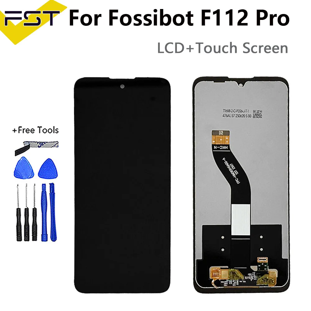 

Original Tested For FOSSIBOT F112 Pro LCD Display Touch Screen Assembly Digitizer Replacement For F112 Phone Part LCD Screen