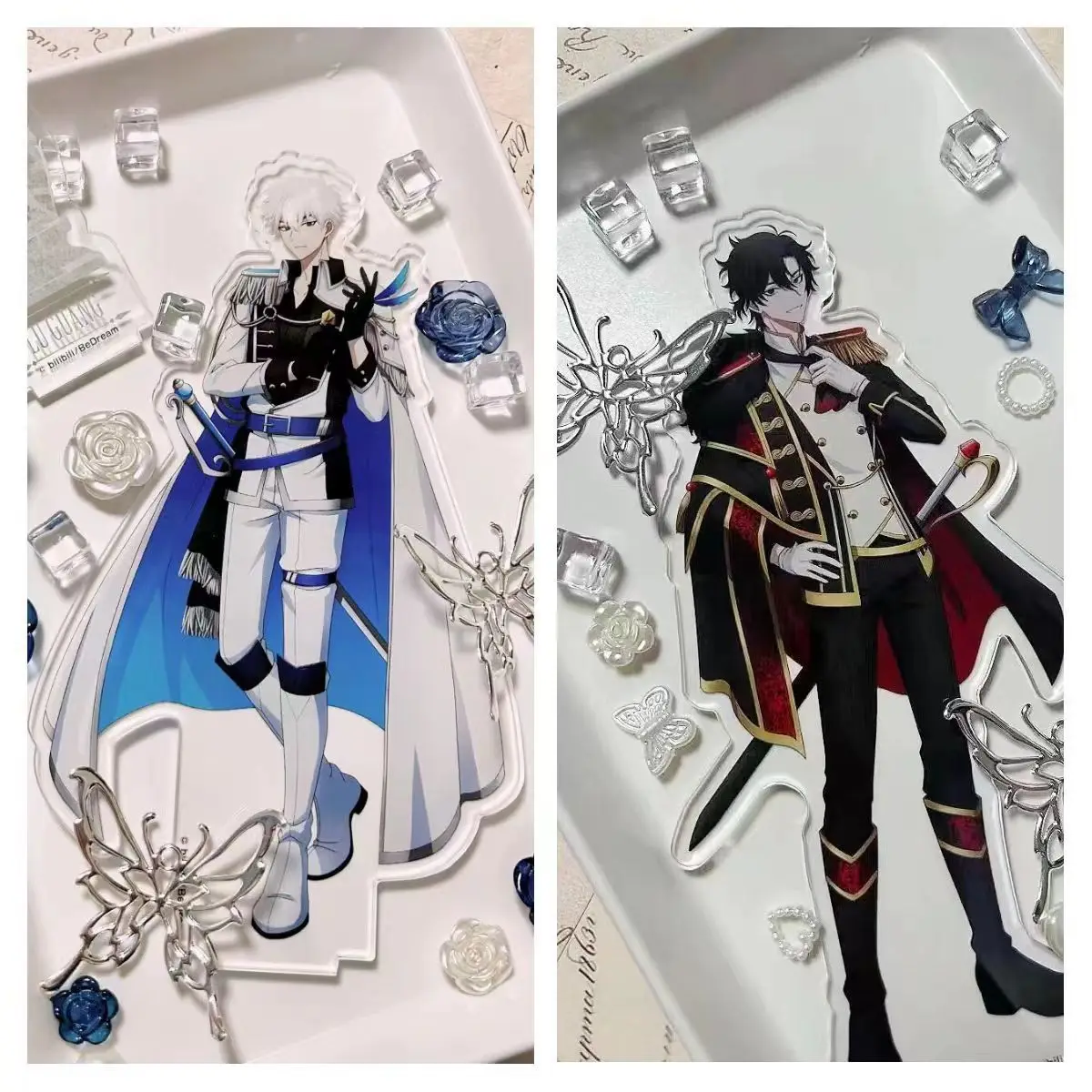 

New LINK CLICK Charles Lucas Acrylic Standing Sign Anime Cute Xmas Ornament Originality Personality Acrylic Bracket