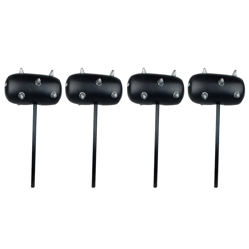 

4pcs Inflatable Hammer PVC Giant Hard Handle Toy Large Mallet Pool Party Beach Luau Birthday Gifts Kids Safe Grip Fun