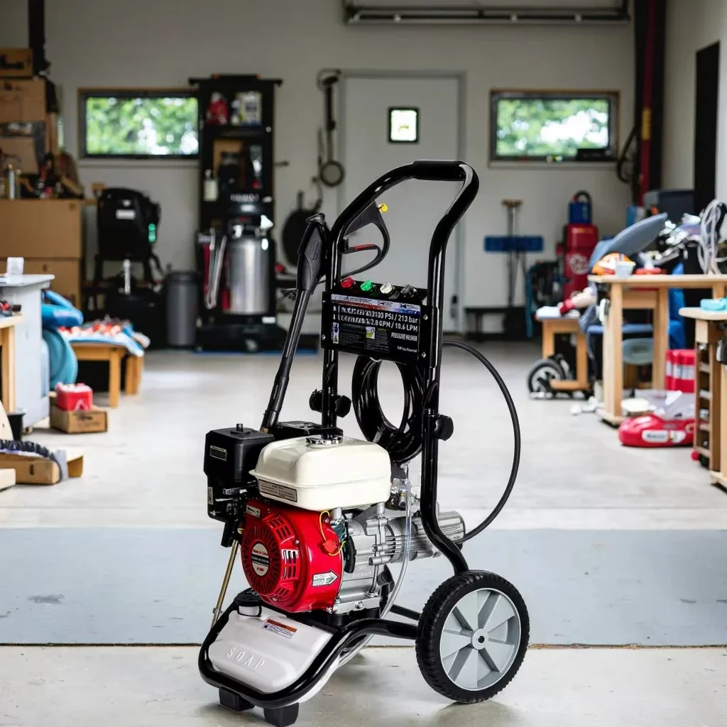 

Multifunctional 3100psi/213bar 7Hp Petrol High Pressure Washer Machine 212cc Cleaning Equipment for Personal Using