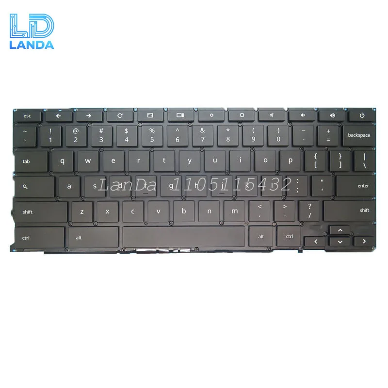 Laptop Backlit Keyboard For Google Chromebook Pixel 2015 United Kingdom UK United States US NO Frame New Pixel 2015 C1501W