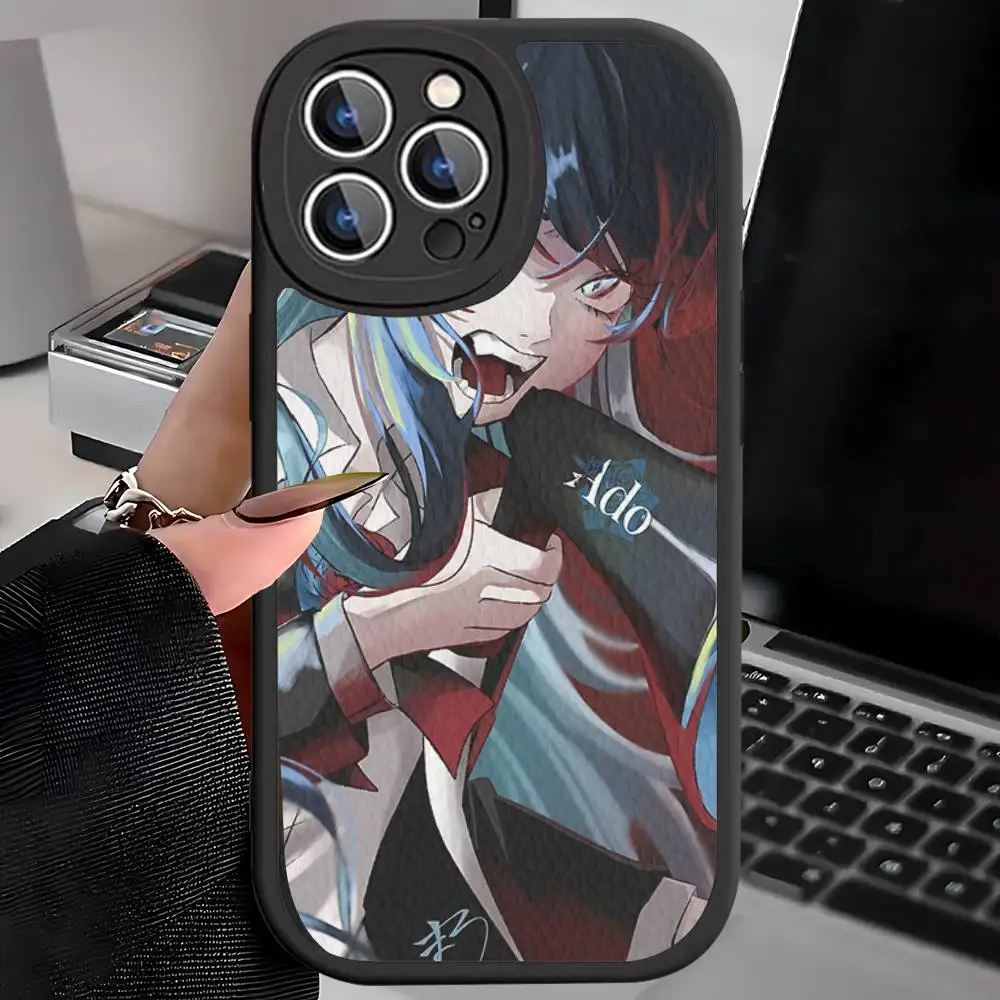 حافظة هاتف جلدية يابانية من Singer Ado لهاتف آيفون 15 14 13 Pro Max 12 11 16 Plus