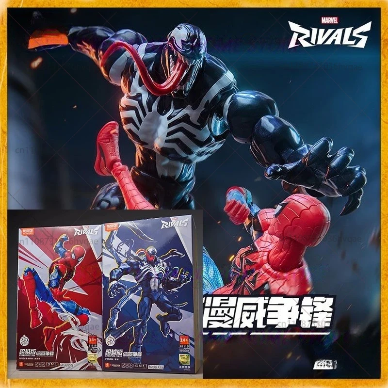 in-stock-originate-marvel-rivals-champion-class-spider-man-venom-assembled-movability-model-toys-deadpool-wolverine-iron-man