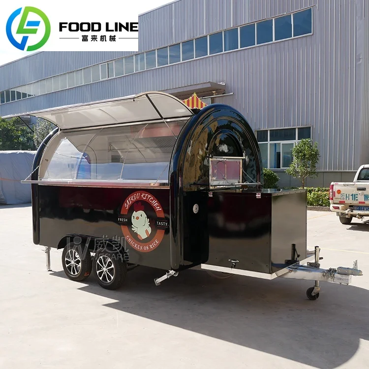 

FULAI CE/EEC Concession Coffee Cart Прицеп для мороженого Грузовики для фаст-фуда для продажи в США