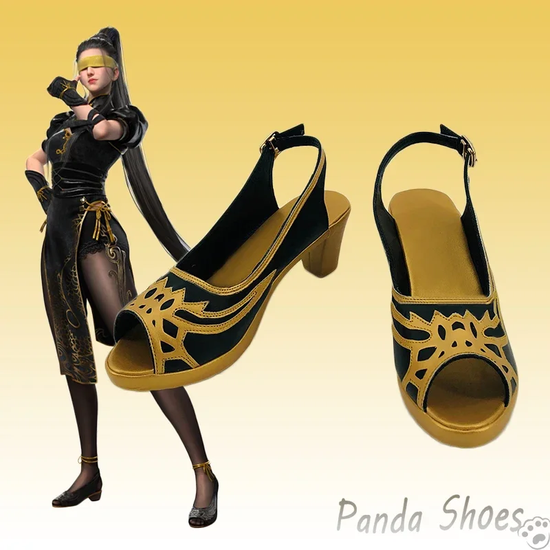 Viper Ning Naraka Bladepoint Cosplay Shoes Anime Game Cos Boots Viper Ning Cosplay Costume Prop Shoes for Con Halloween Party