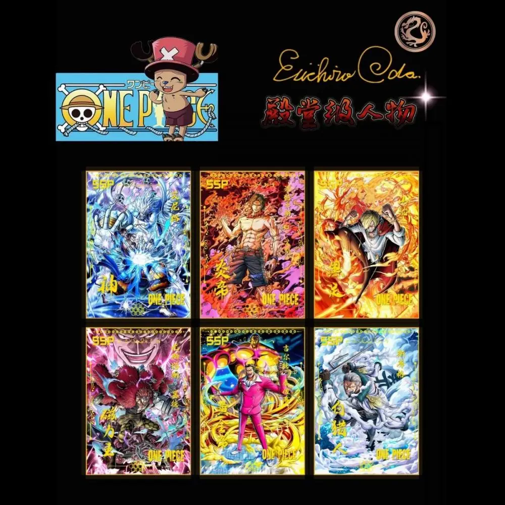 Anime ONE PIECE SSP series Edward Newgate Marshall D Teach Vinsmoke Reiju collection card Children\\\'s toys Board game card