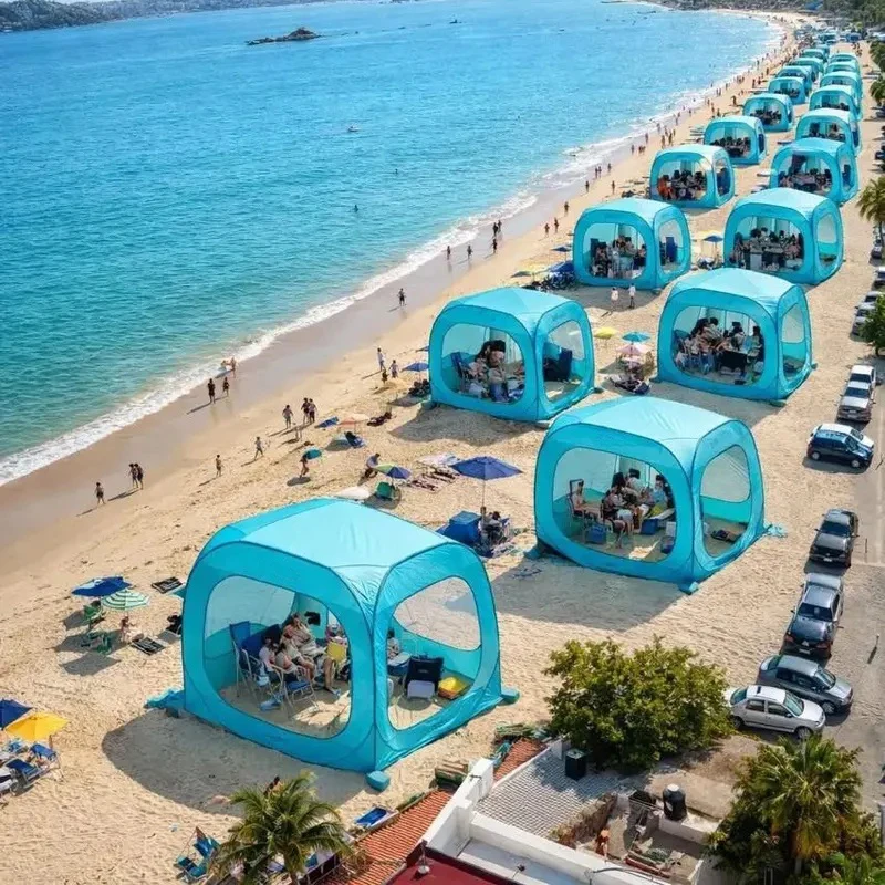 Tente de plage Cabana à montag - Outdoor Camping Rental avis et prix