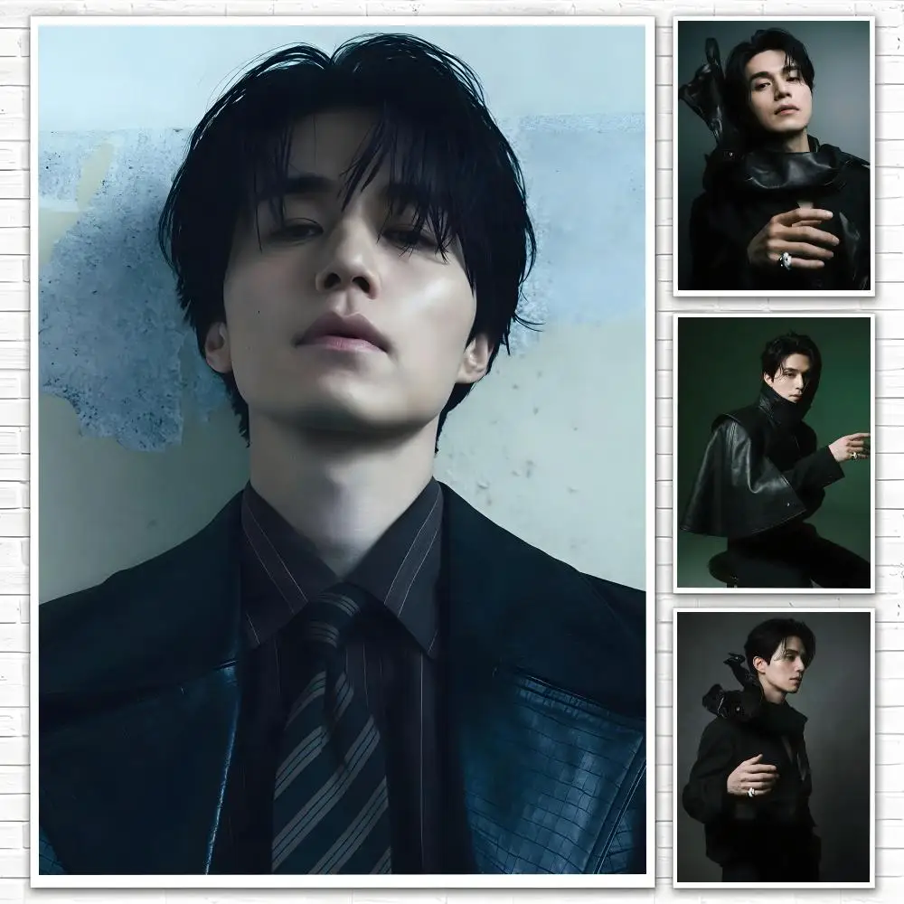 Actor Lee Dong Wook Poster Poster All-match HD Waterproof Self-Adhesive Wall Art Sticker For Home Bedroom