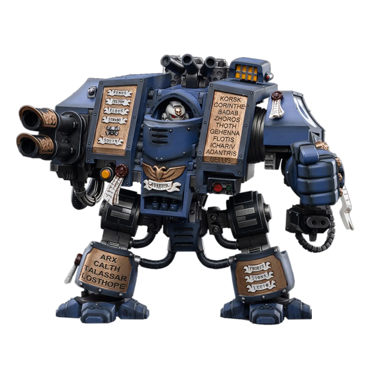 HiPlay JOYTOY Warhammer 40.000 1/18 Space Marines Ultramarines Venerable Dreadnought JT2467 Actiefiguren