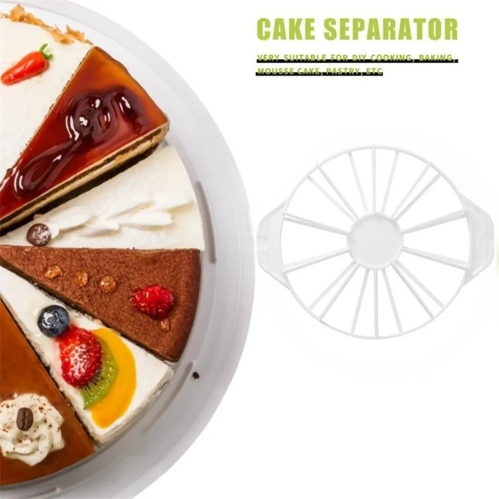 Neuer runder Kuchen-Trennschneider, 10/12 Scheiben, 14/16 Scheiben, Kuchen, Schneiden, Kuchen, Trennen, Küche
