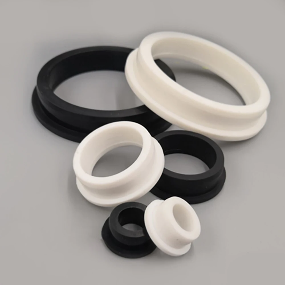 30mm-201mm Black/White Silicone Rubber Grommet Hole Plugs End Caps Bung T Type Plug Wire Cable Protect Bush Seal Gasket