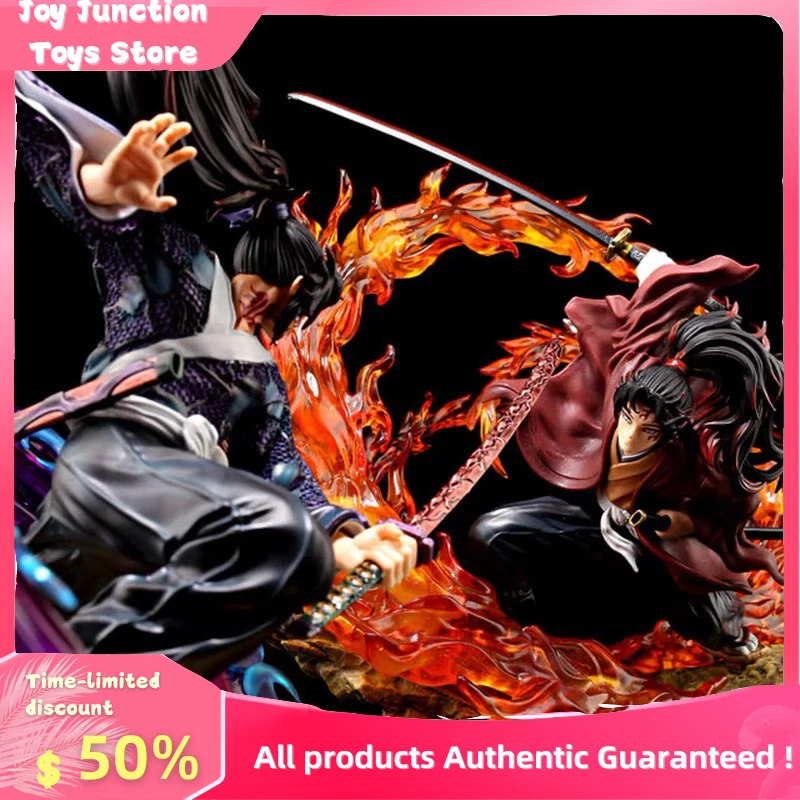 

Фигурка Demon Slayer Akaza Rengoku Kyoujurou Kokushibo - Коллекционная аниме-модель из ПВХ, украшение для настольных поделок