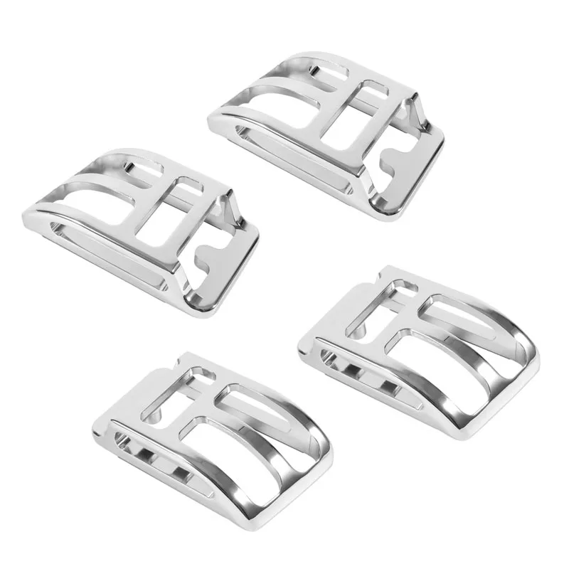 

For Hummer H2 Chrome Billet Top Corner Marker Light Guards Cages Cover Trim Compatible With 2003 - 2009 Hummer H2 SUV SUT