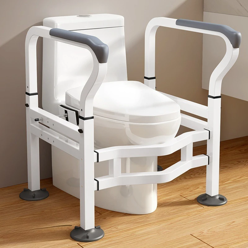 

Toilet armrest shelf elderly railing bathroom the elderly toilet sit up anti-rollover help frame