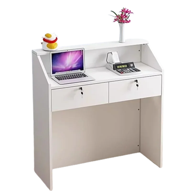 Design Stylish Reception Desks Nordic Display Luxury Office Reception Desks Small Supermarket Mostrador Negocio Bar Furniture