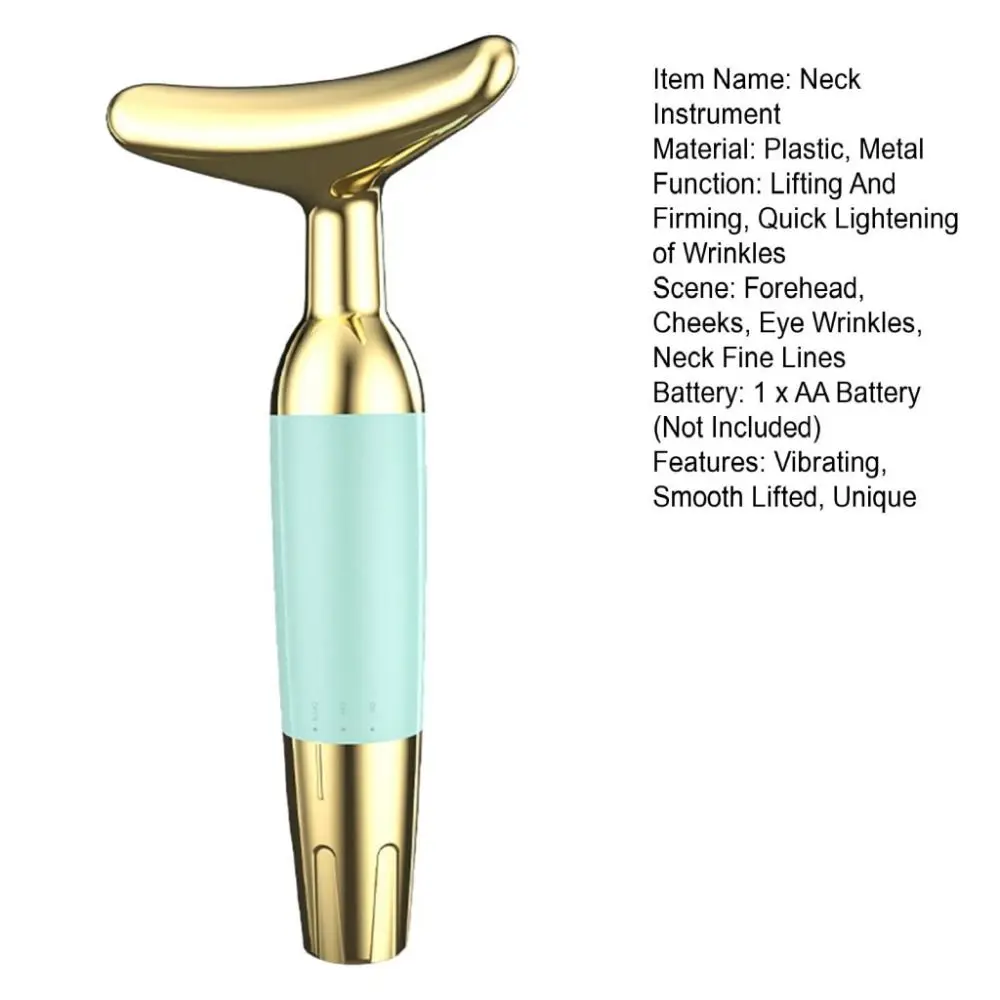 Falten Entfernung Hals Gesicht Schönheit Gerät Gesichts Straffen Verblassen Gesichts Linien Vibration Massage Doppel Kinn Entferner Ultraschall