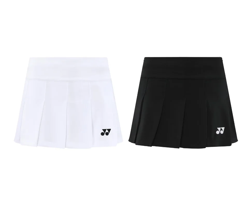 YONEX 2024 New Badminton Tennis Skirt Quick-drying Pleated Anti-light Breathable Slim Fitness Sports Skirt