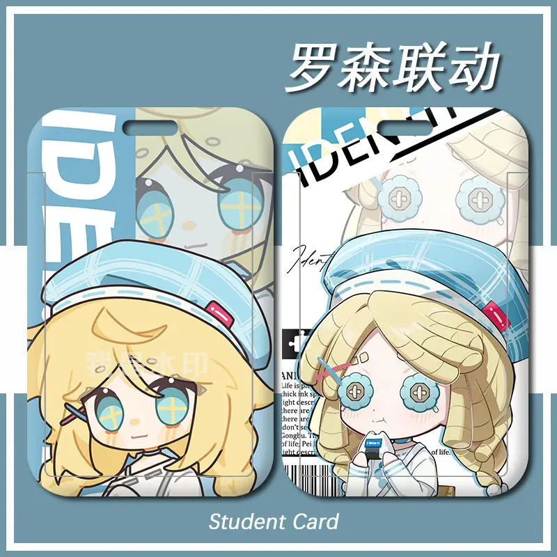 Game Identity Ⅴ Victor Grantz Mary Protector Anime Cover Student Meal Badge ID Card Holder Lolita Ferrule