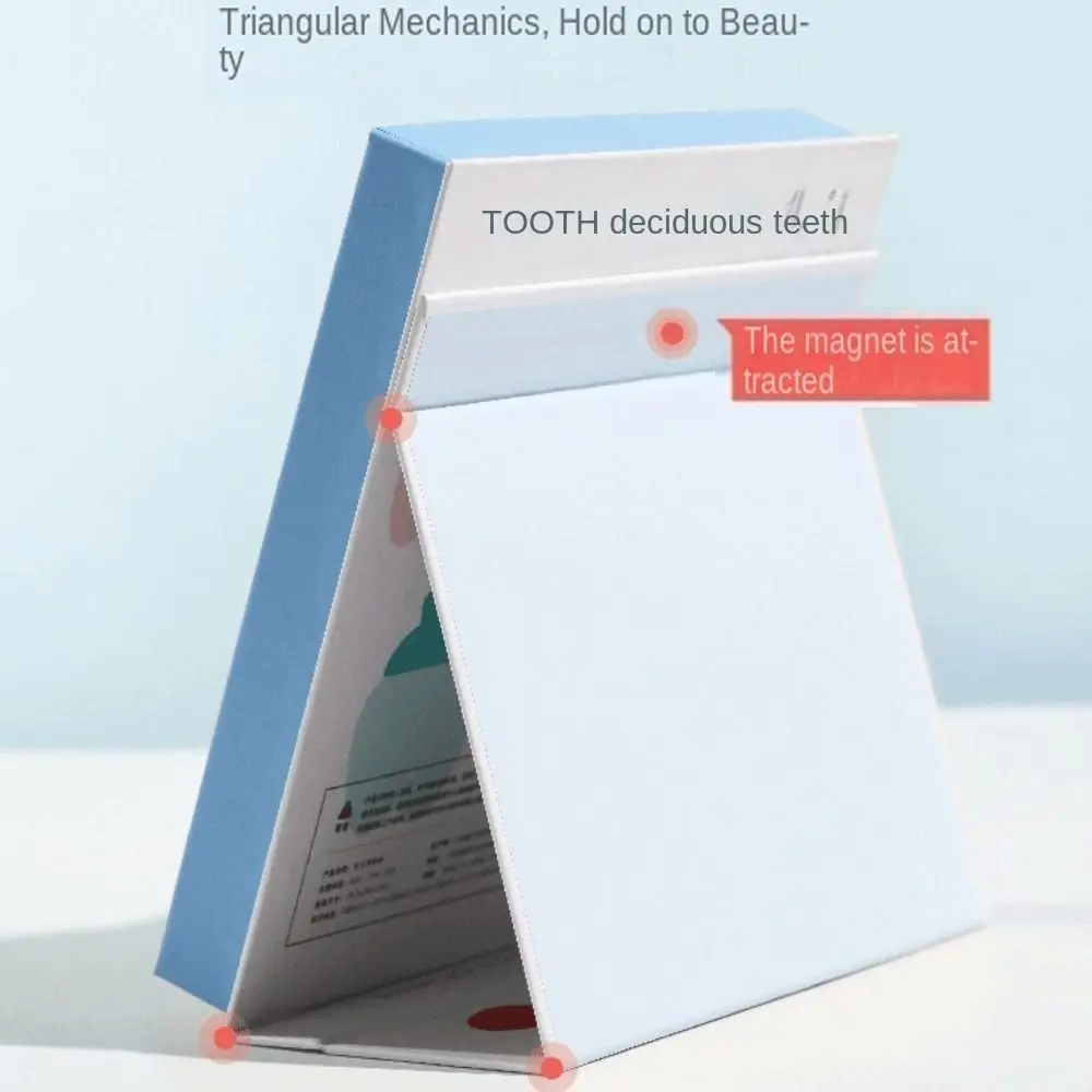 صندوق خشبي فردي لأسنان الطفل، مجموعة شعر كرتونية، صندوق تخزين منظم لأسنان الحليب، هدايا لطيفة، علبة أسنان الثدي