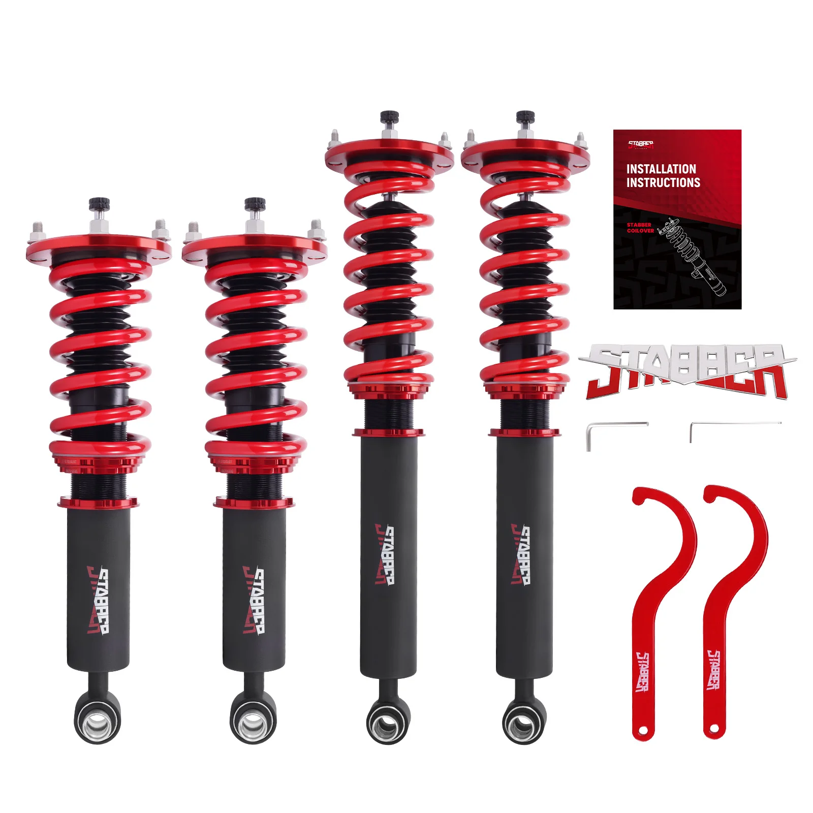 Kit de suspensión de amortiguador de 24 niveles Coilovers para NISSAN SKYLINE R33 1993-98