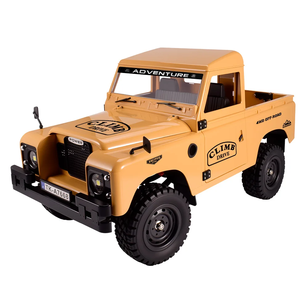 9IMOD RC Crawler 1:10 4WD Dual Speed 380 Motor LED Lights Off-Road Truck RTR
