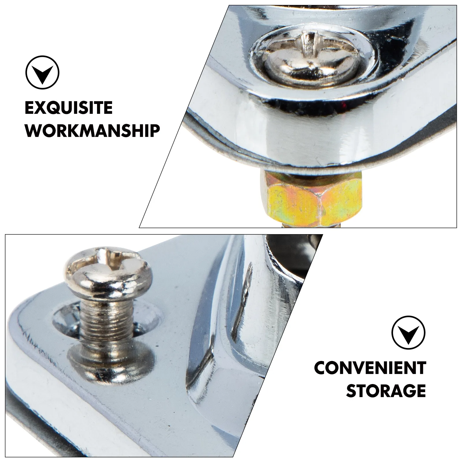 

Bass Drum Leg Base Sturdy Alloy Material Small Size Convenient Storage Easy Cleaning Replacement Parts Accessories