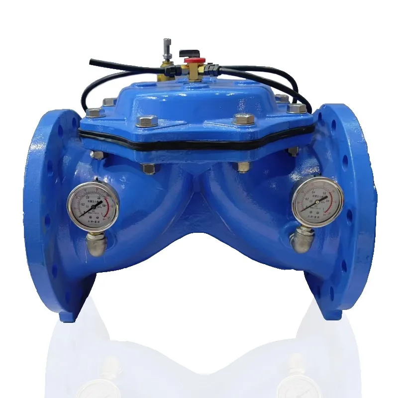 

Ductile Iron Cast Iron PN10/16 Hydraulic Control Valve Pressure Relief and Reducing Control Valve OEM Customizable