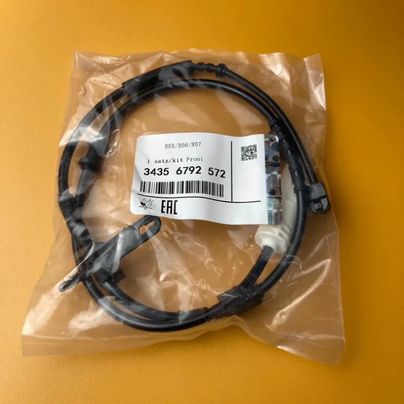 Nuevo sensor de desgaste de pastillas de freno delanteras y traseras, 2 uds., 34356792572, 34356792573, para Mini Cooper Base Chili Coupe John Cooper Works Pepper
