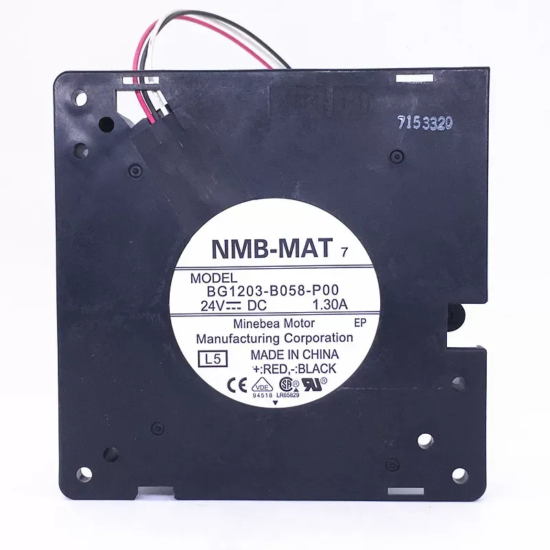 For Japan Mepeia NMB BG1203-B058-P00 12032 24V 1.3A Blower, Eddy Current Fan