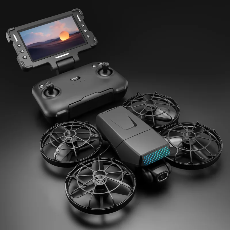Original M8 8K RC Foldable Drone with Screen Brushless Motor Pro HD Dual Camera WIFI Obstacle Quadcopter Drone for Adults Kids