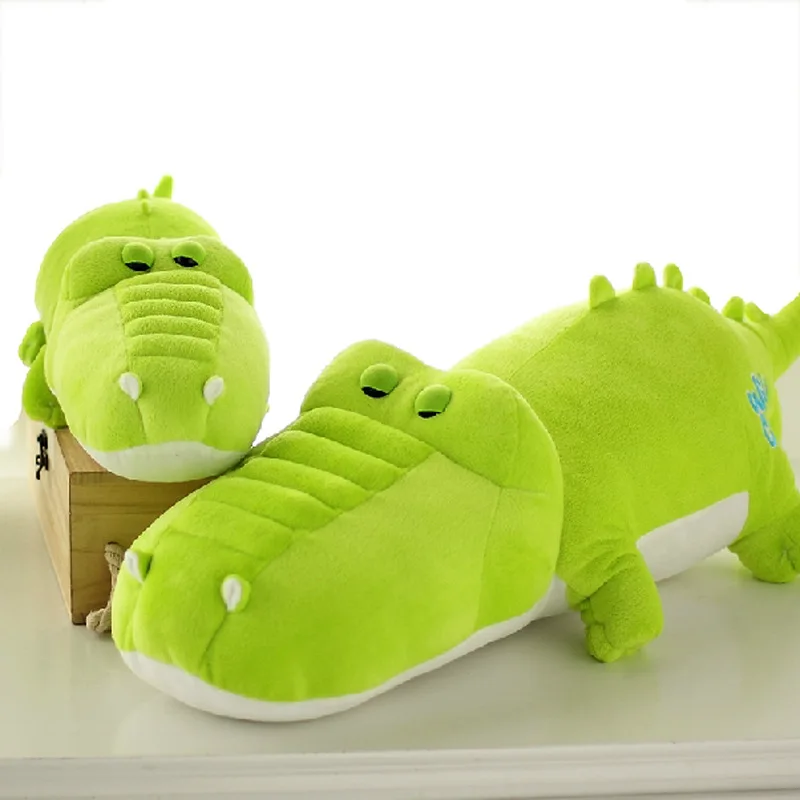 Crocodile Plush Toy Cute Cartoon Crocodile Doll Gift Green Stuffed Animal