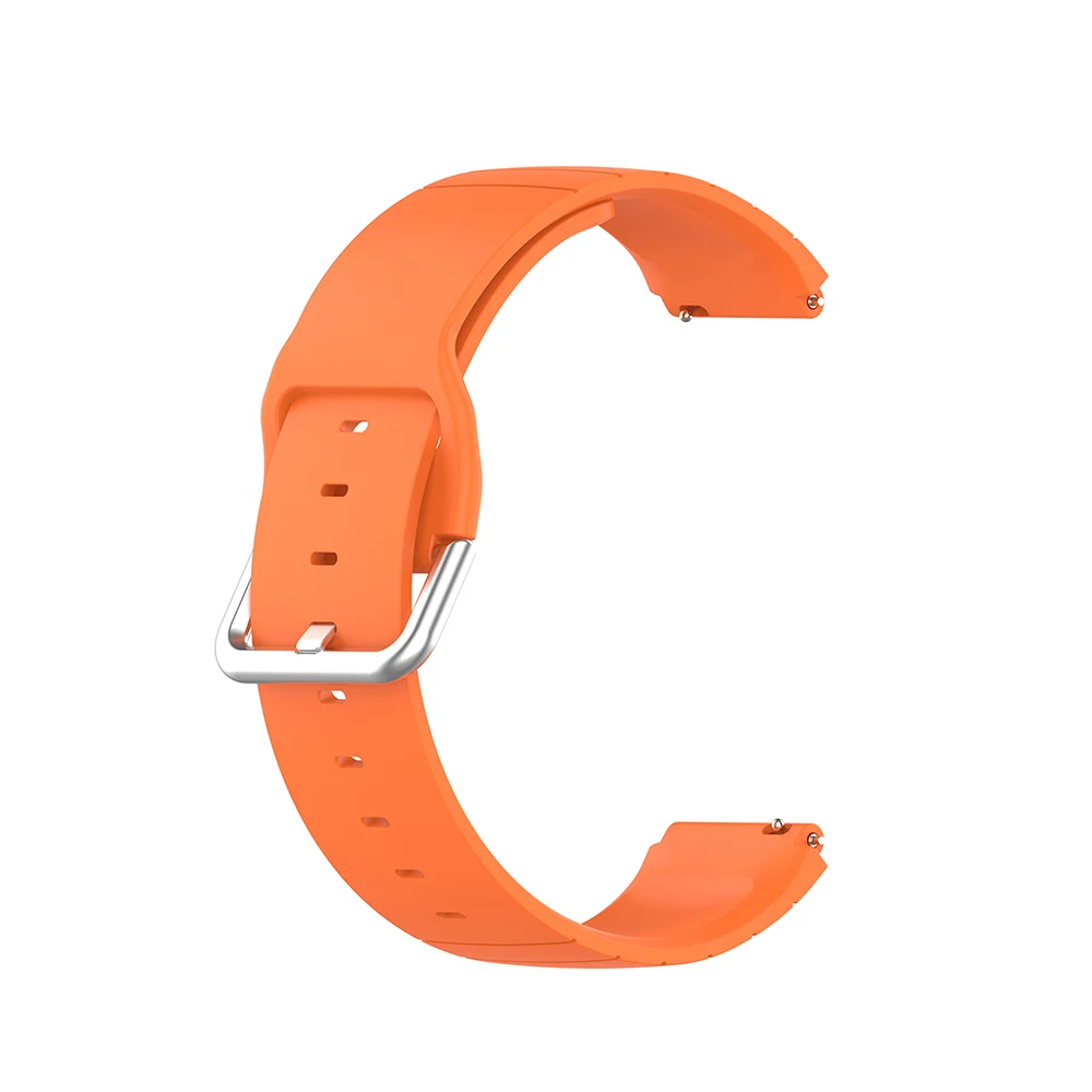 19 مللي متر ساعات سيليكون العصابات ل Umidigi Uwatch 3/ Uwatch GT/ Veryfitpro ID205L Smartwatch الرياضة الأشرطة استبدال معصمه ID205