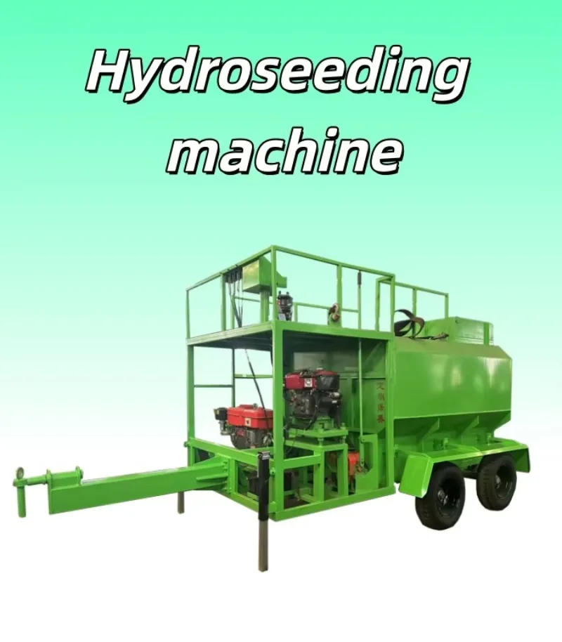 Landscaping Seed Sprayer Hydroseeding Machine for Grass Planting Soil Improvement and Slope Protection