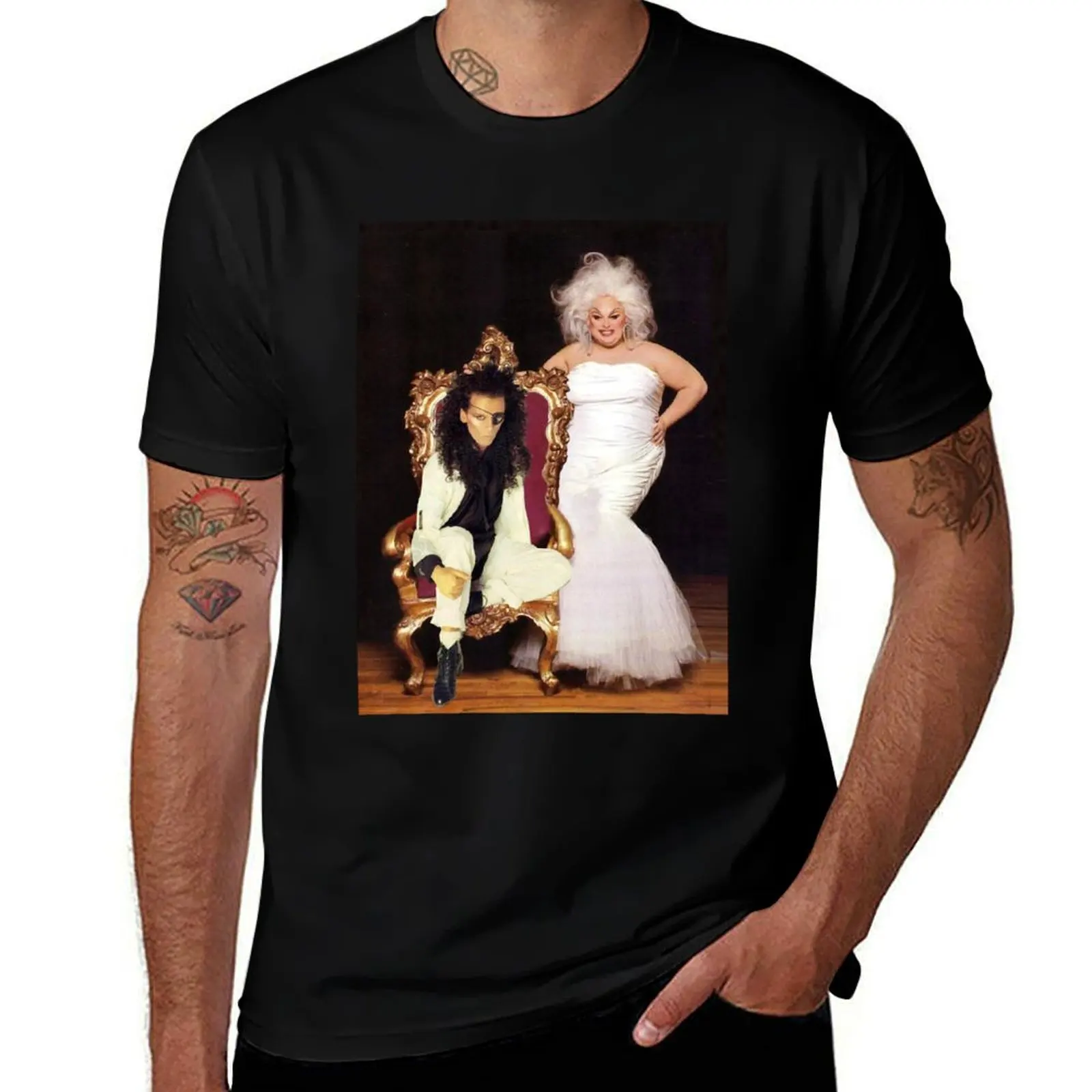 

Pete Burns and Divine - The Legends T-Shirt t shirts with prints essential t shirt g man t shirts for men T-Shirt