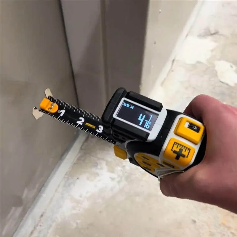 Laser tape measure Bluetooth rangefinder Cross marking line Outdoor handheld meter measure Steel tape measure