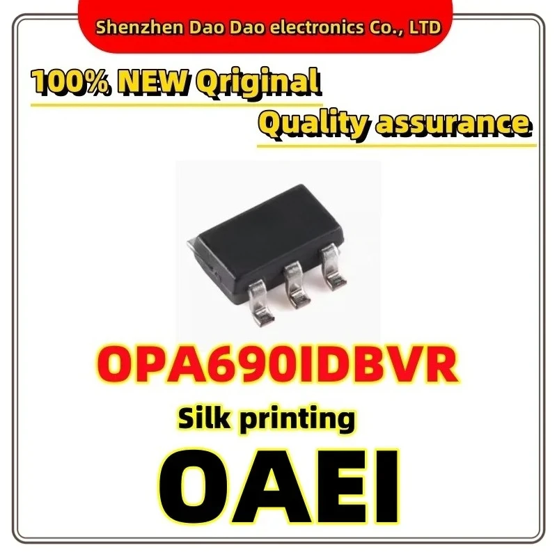 

OPA690IDBVR Screen printing OAEI SOT-23-6 Operational amplifier chip IC New original