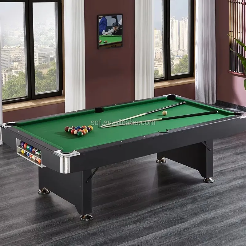 

Airo S.Q.F 2025 American MDF Wooden 7FT 8FT 3-in-1 Customizable Home Snooker & Billiard Table