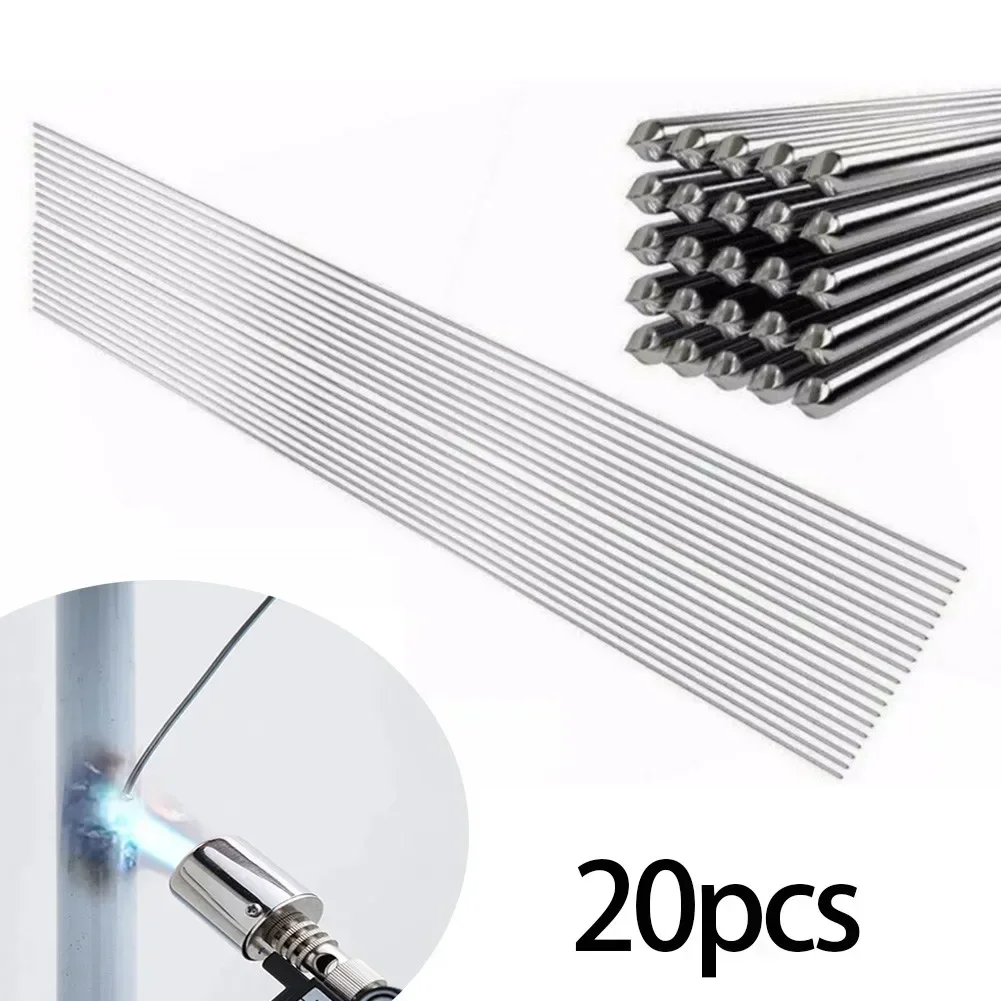 20pcs 1.6mm ER316L Stainless Steel TIG Welding Rods 330mm Long Solder Wire Electrode Welding Soldering Rod Tool Parts