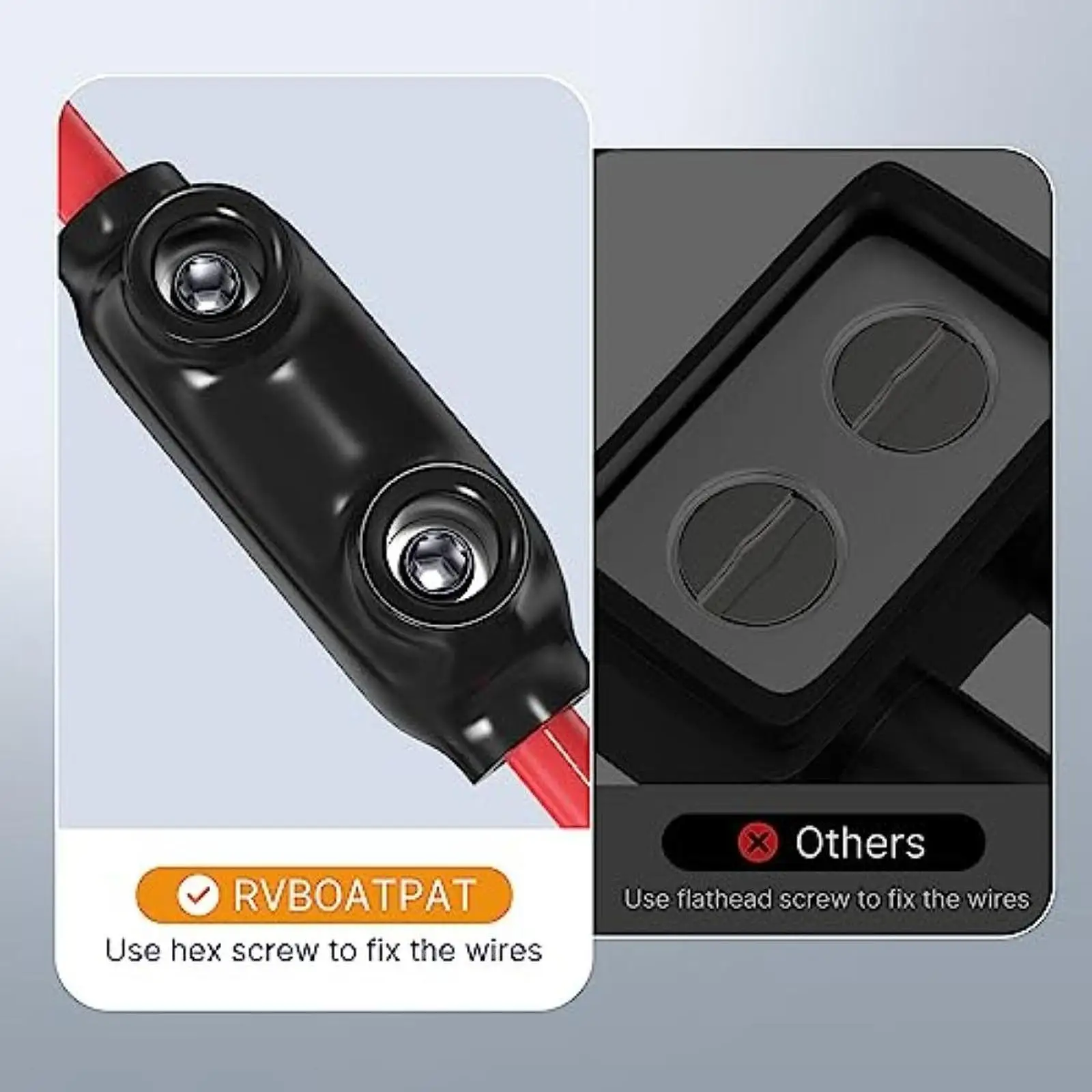 5Pcs Insulated Inline Wire Connectors Electrical Upgrades Unique Protection Easy to Install