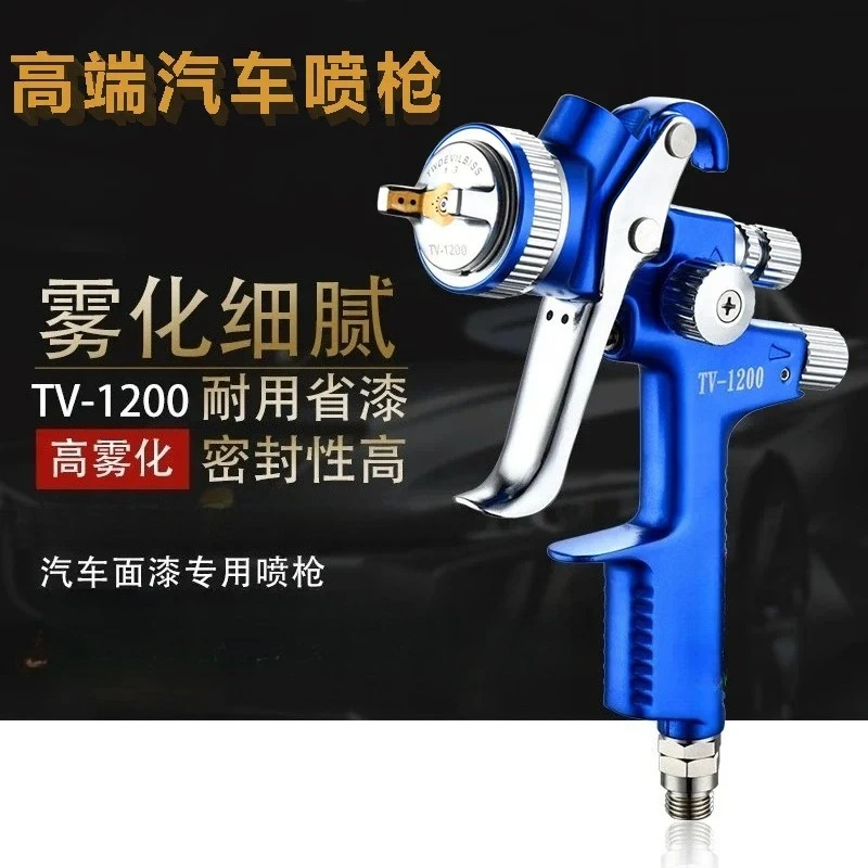 Automotive topcoat paint spraying machine