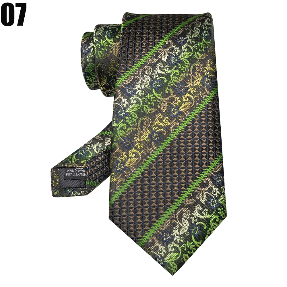 EASTEPIC 8 cm elegante gestreifte Krawatten für Herren, Herren-Accessoire, karierte Krawatte, Paisley-Krawatte, Blumenmuster, für formelle Anlässe, Hochzeitsgeschenk – Detail 16