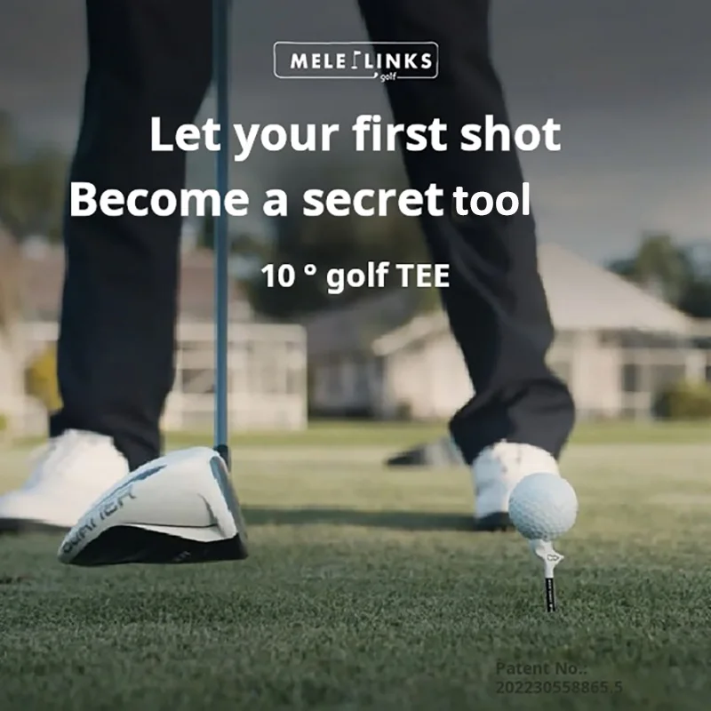 تي شيرت ميليينكس جولف بلاستيك 10 ° حامل كرة جولف معيني يزيد من سرعة كرة الجولف #3