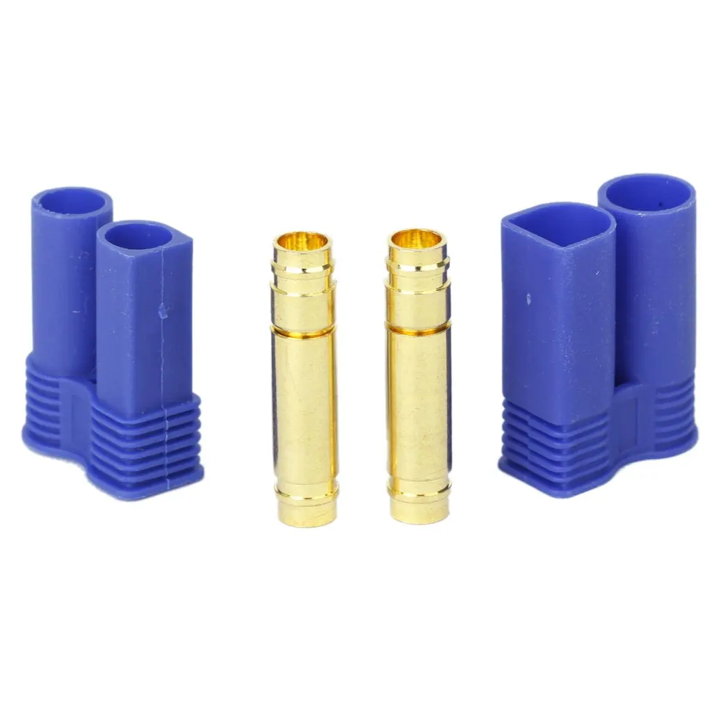 5 Pairs of EC5 Banana Plug Bullet Connector Female+Male for RC ESC LIPO Battery/Motor