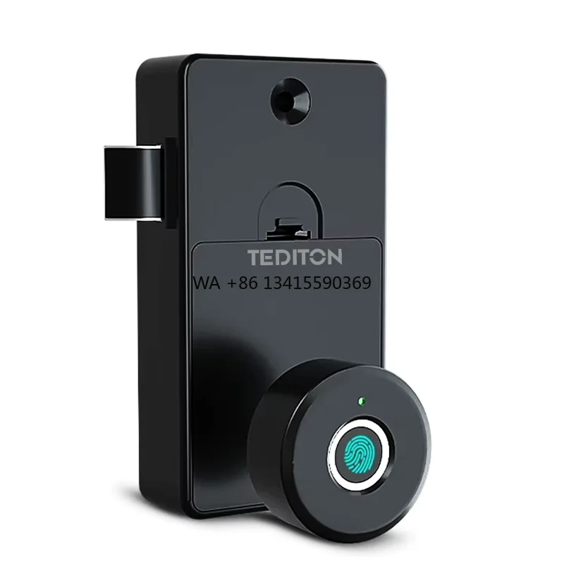 

Tediton Electronic Digital Biometric Lock Cabinet id Drawer Cabinet Lock with Fingerprint