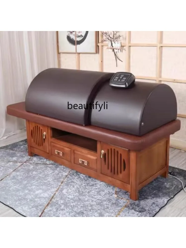 Automatic Intelligent Three-Way Catalytic Filter Moxibustion Bed Whole Body Moxibustion Home Beauty Salon Special Physiotherapy