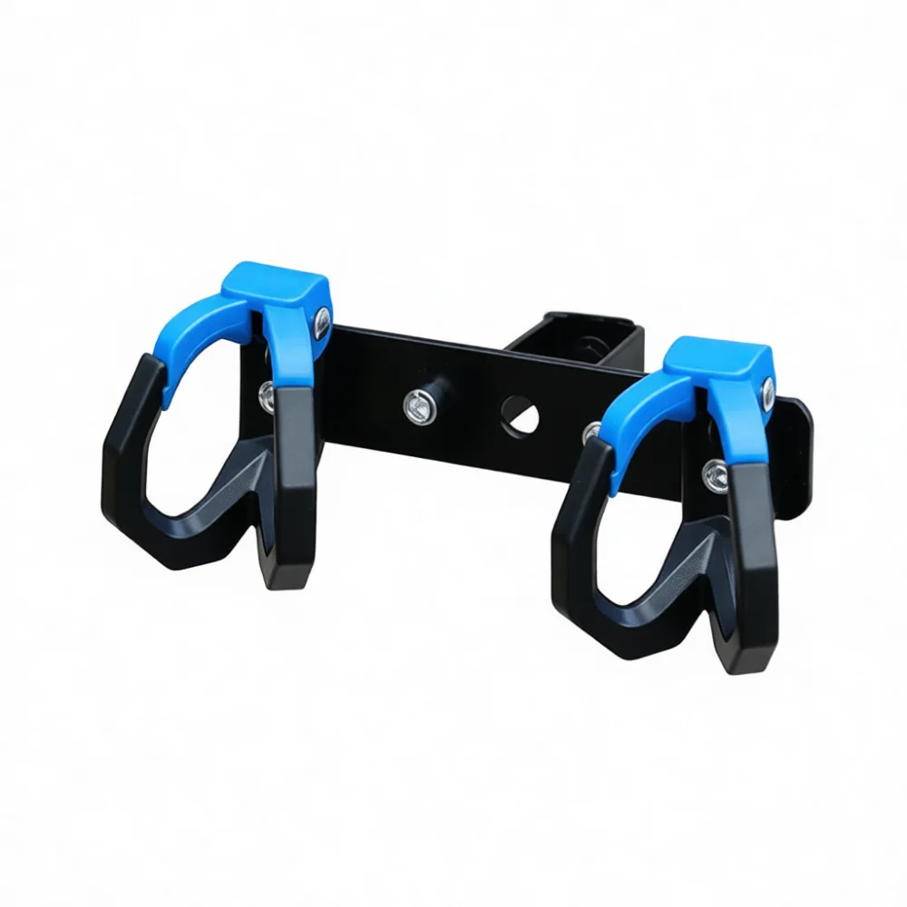 Cycling Gear Storage Rack - Прочный двойной крючок для подвешивания, универсальный