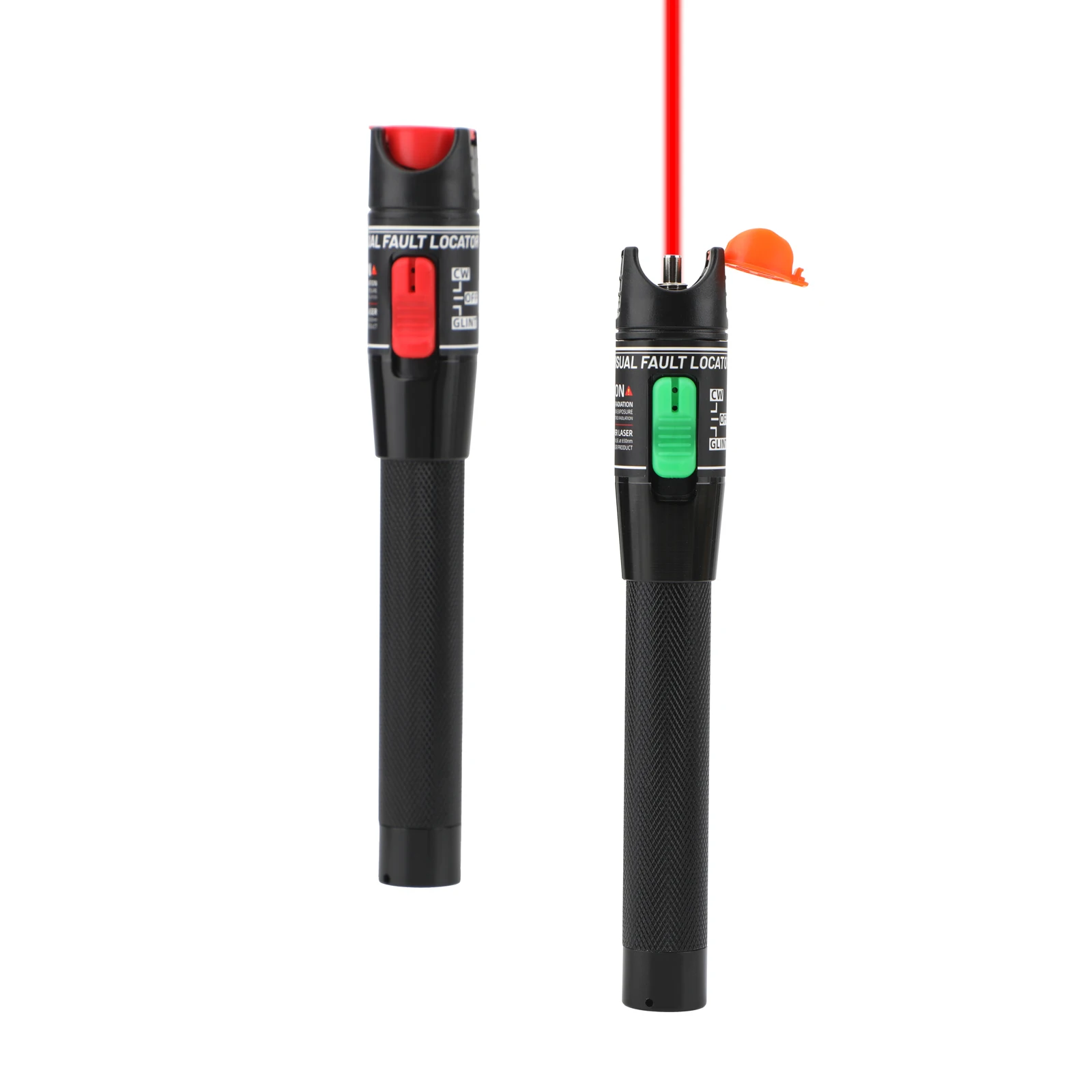 US 1PCS 100MW FTTH Pen Fiber Optic Tester SC/FC/ST Connector Red Light Power Meter
